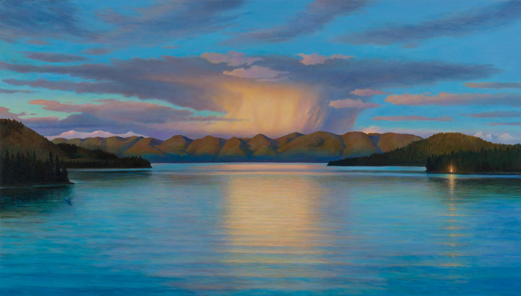 Approaching Storm, Flathead Lake