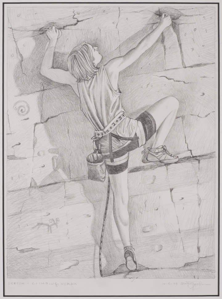 Climber - Black & White