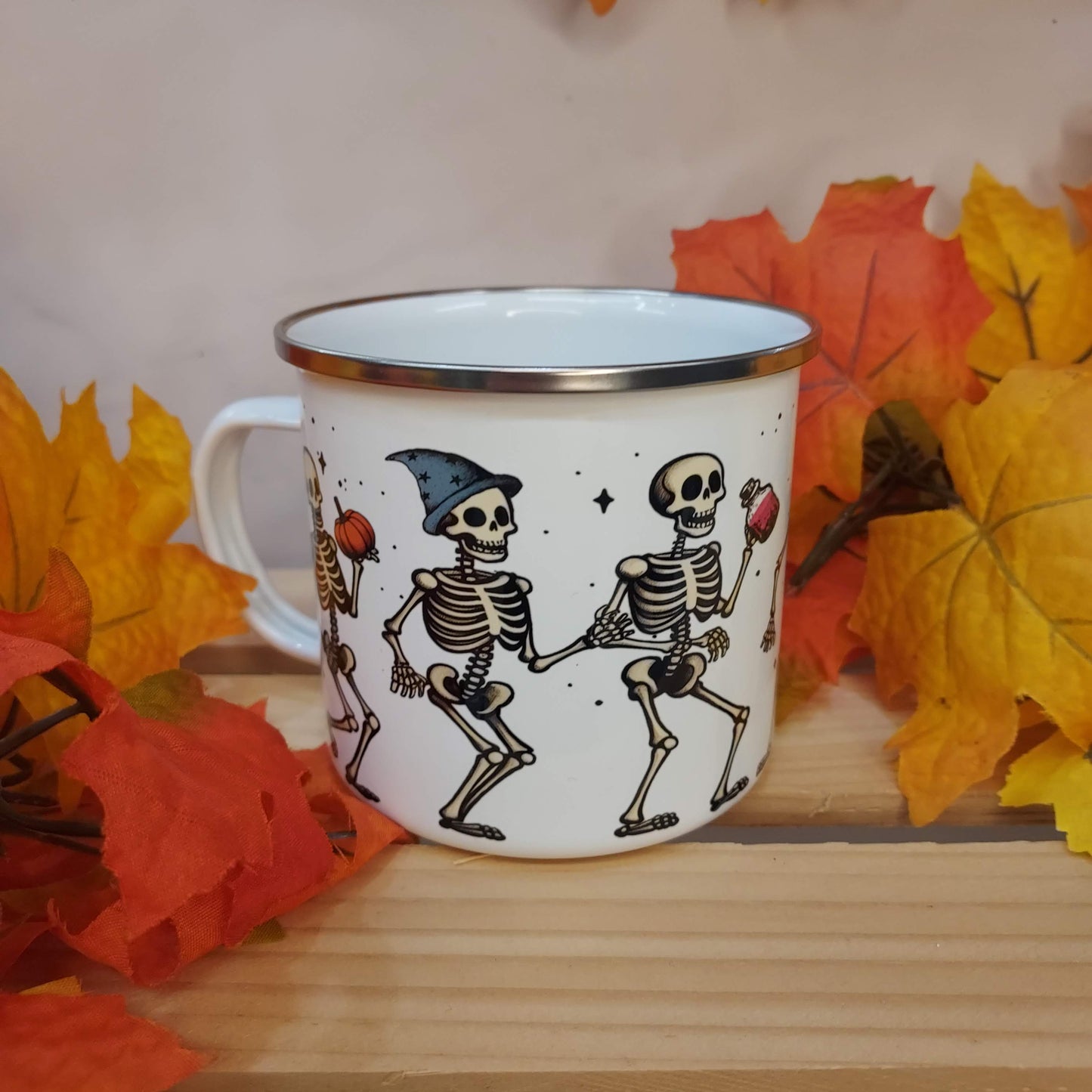 Dancing Skeleton Mug