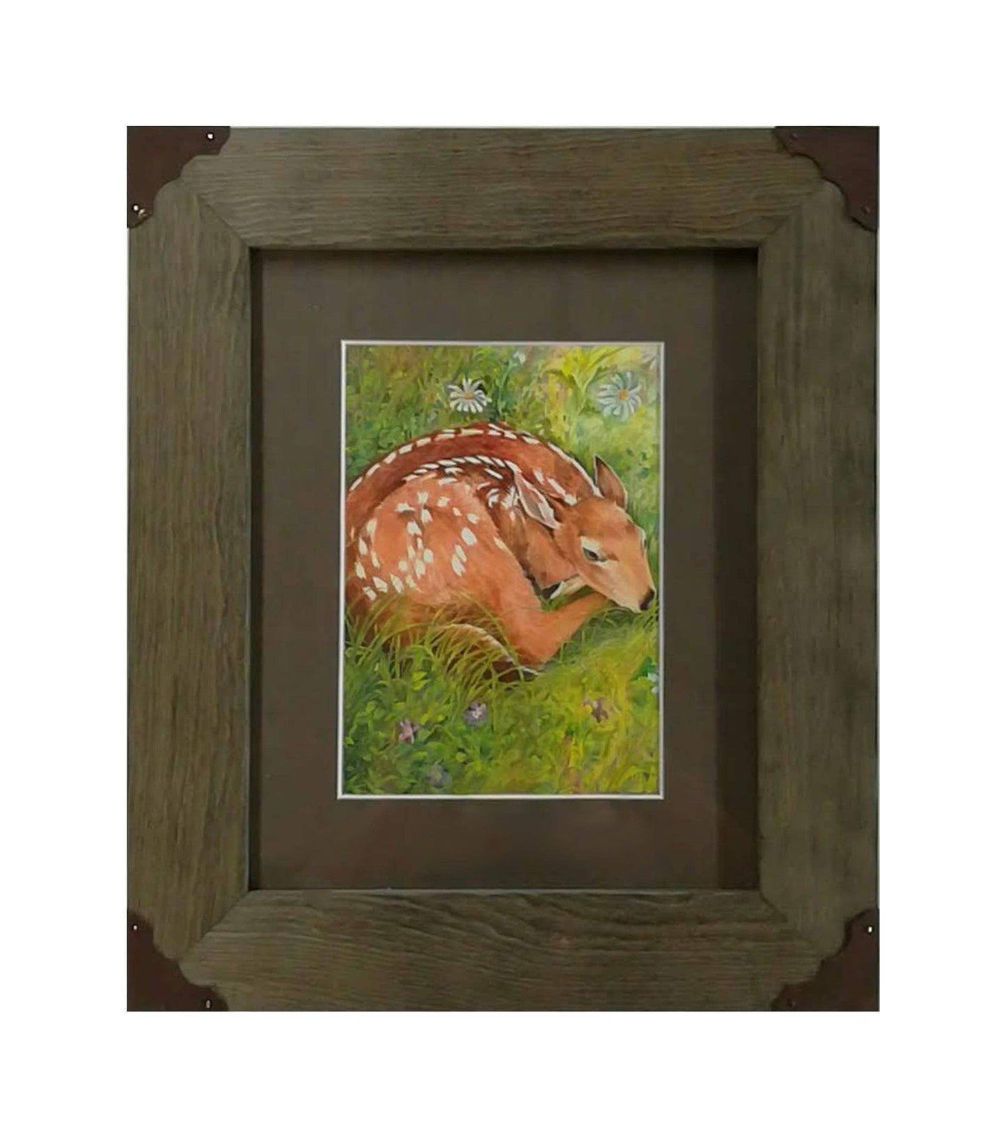 Fawn Framed Notecard