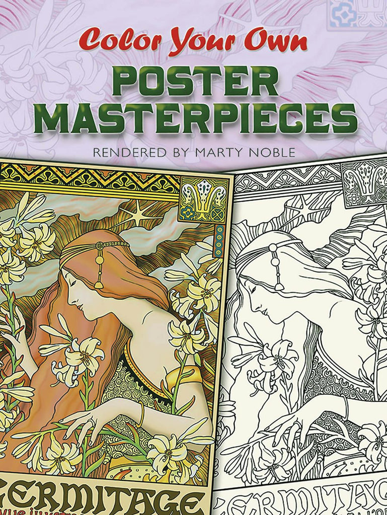 Color Your Own Poster Masterpieces