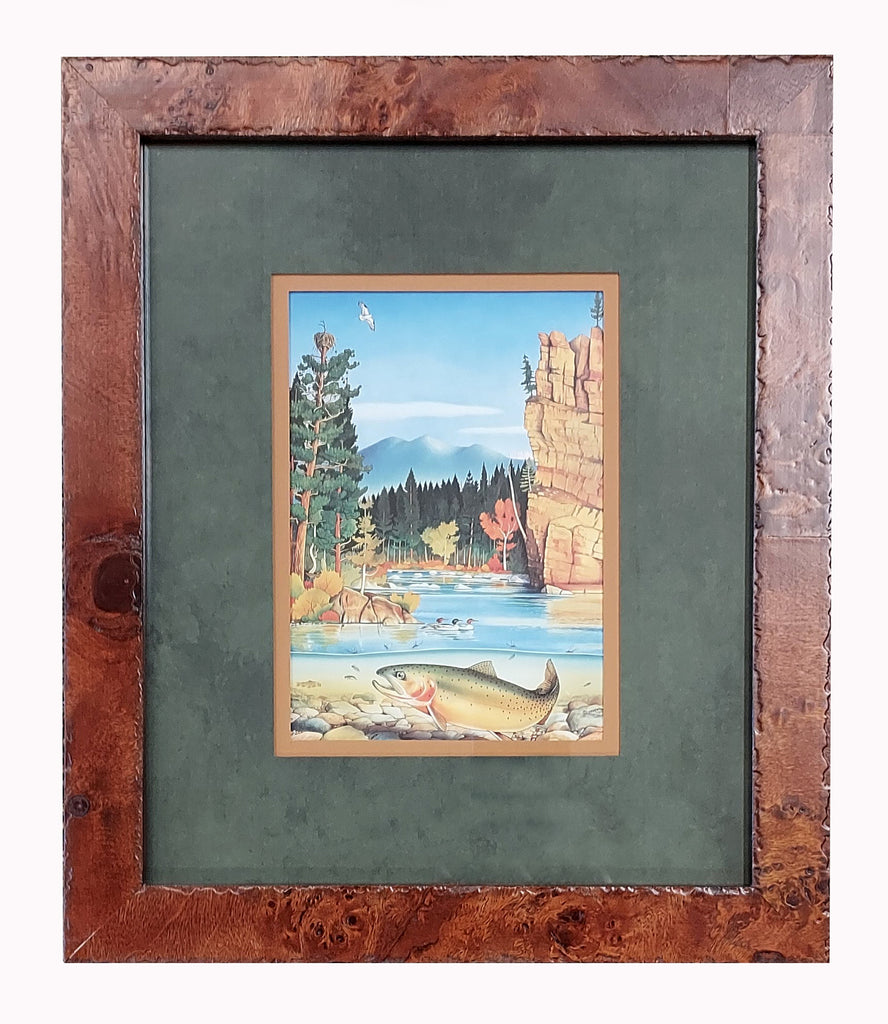 framed Blackfoot River