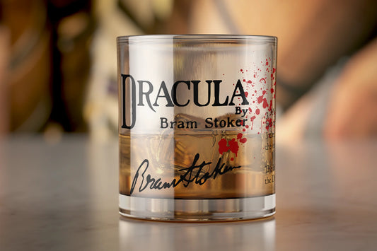 Literature Whiskey Glass - Dracula