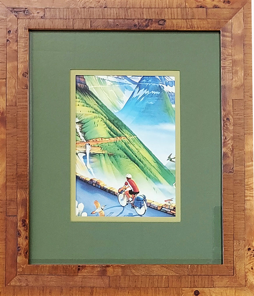 Framed Going To The Sun - Note card