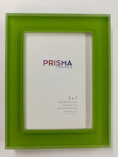 4 x 6 Kermit Green Prisma Photo frame