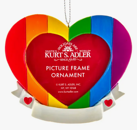 Pride Picture Frame Ornament