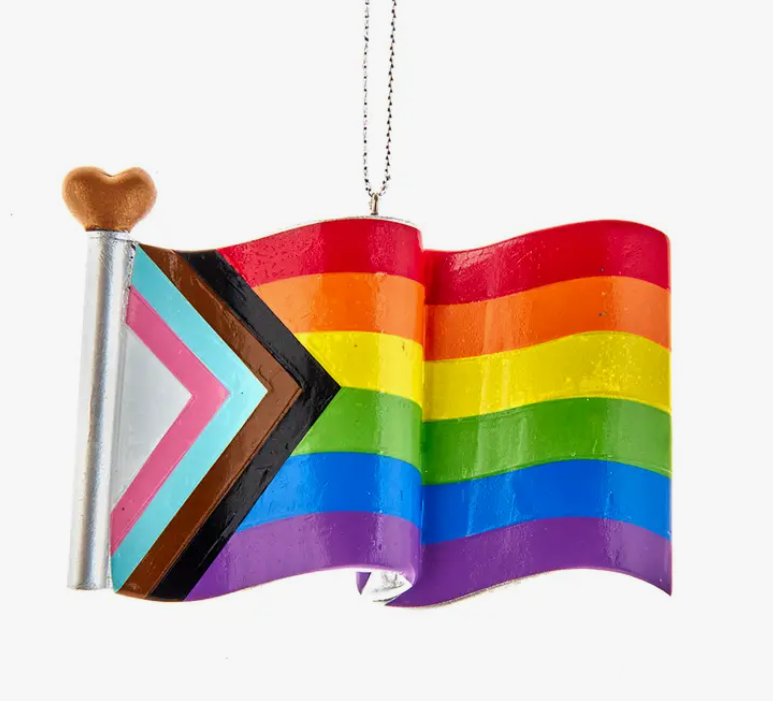 Pride Progress Flag Ornament