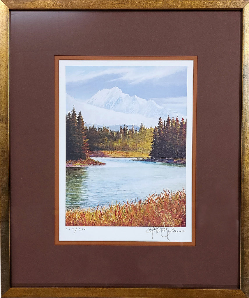 Framed View to Glacier