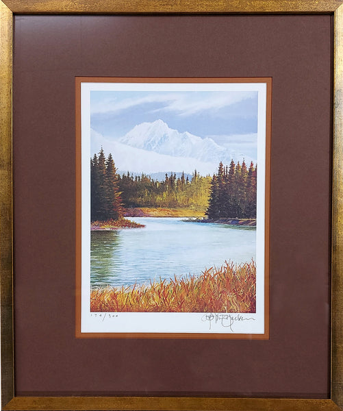 Framed View to Glacier