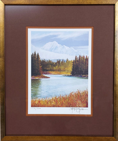 Framed View to Glacier