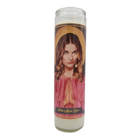 Alexis Schitt's Creek Saint Candle