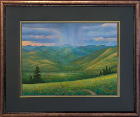 Framed The Trail to Missoula