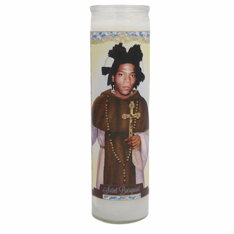 Basquiate Saint Candle