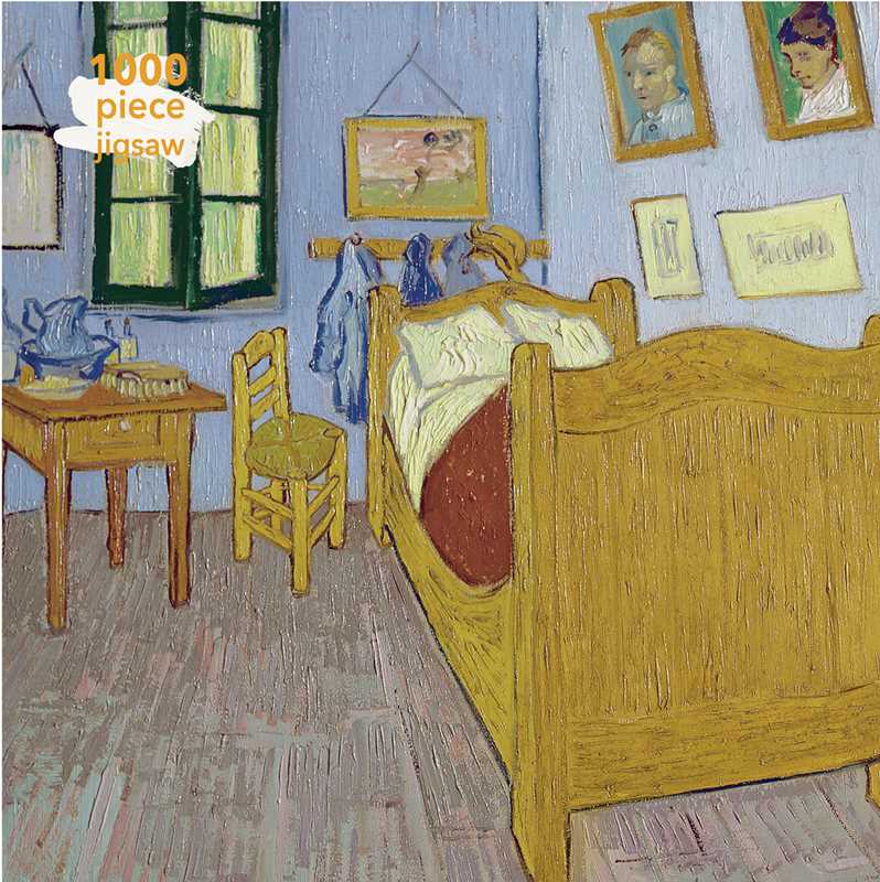 Van Gogh's Bedroom 1,000 Piece Pomegranate Puzzle