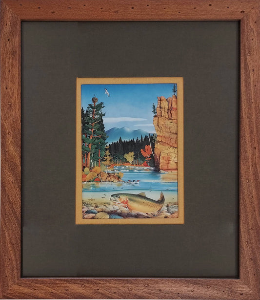 Blackfoot River Framed Notecard