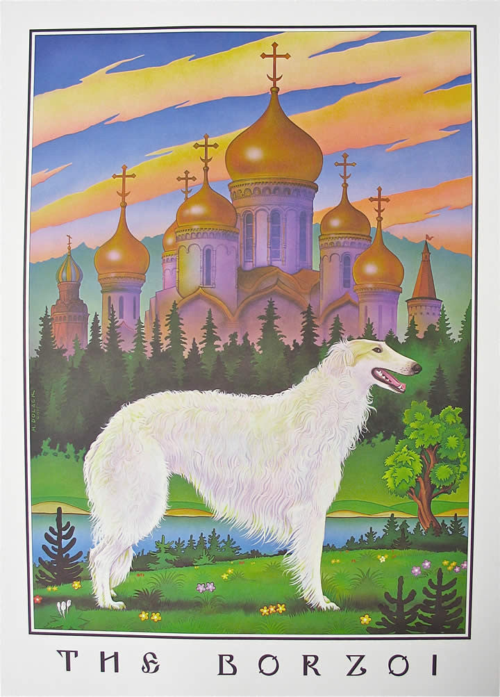 The Borzoi - Artist's Proof