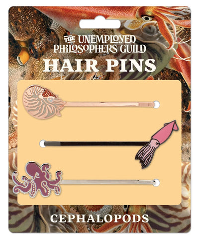 Cephalopods Hair Pins Set