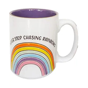 Dont Stop Chasing Rainbows Mug