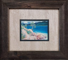 Lake McDonald in Summer Framed Notecard