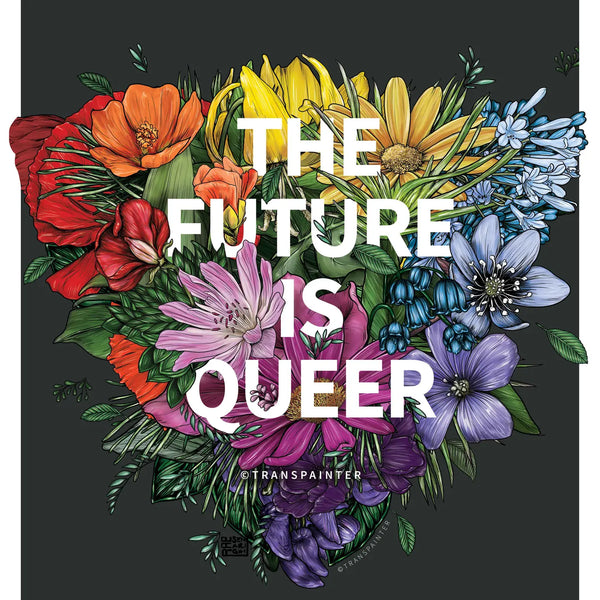 The Future Is Queer Wall Art (Lgbtq Poster) 12x18