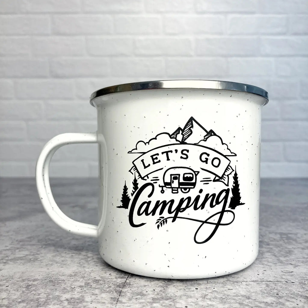 Let's go Camping Campfire Mug