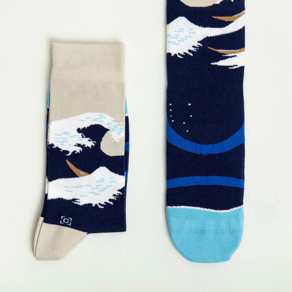 Great Wave Socks