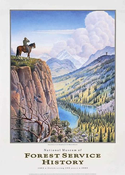 Guardian of the Headwaters - Note card