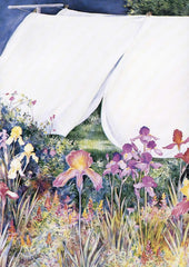 Irises - Note card