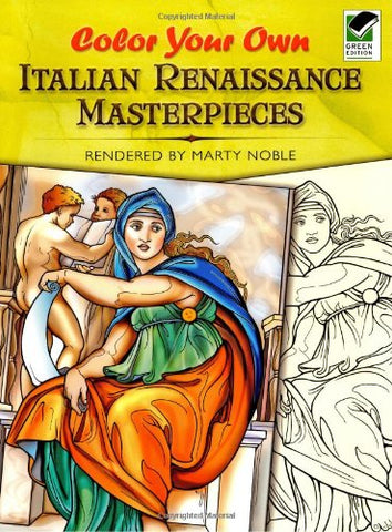 Color Your Own Italian Renaissance Paintings