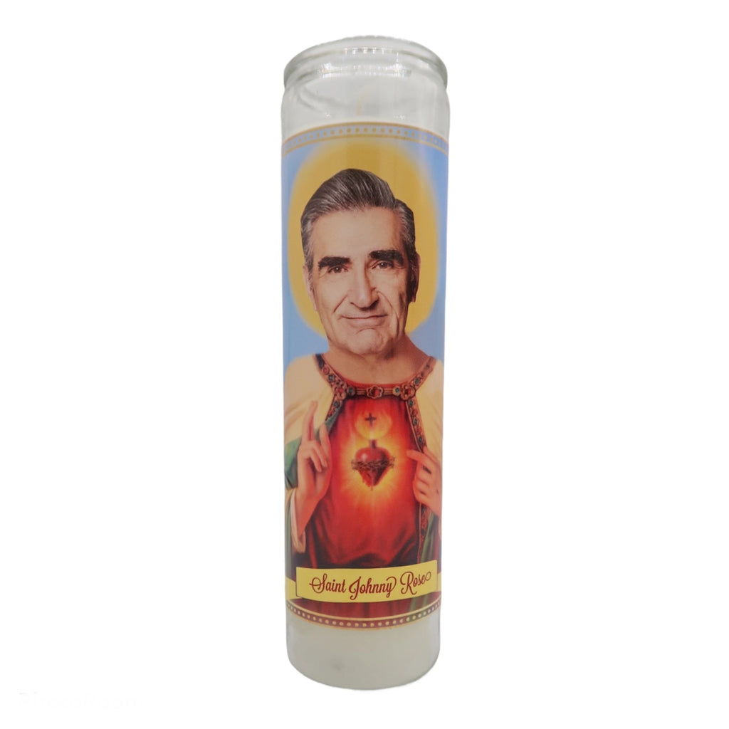 Johnny Rose Schitt's Creek Saint Candle