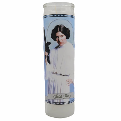 Princess Leia Star Wars Saint Candle