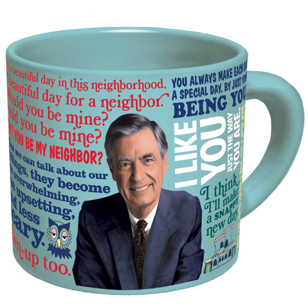 Mister Rogers Sweater Changing Mug