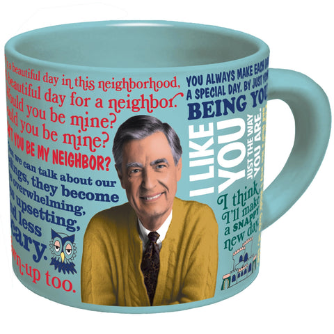 Mister Rogers Sweater Changing Mug