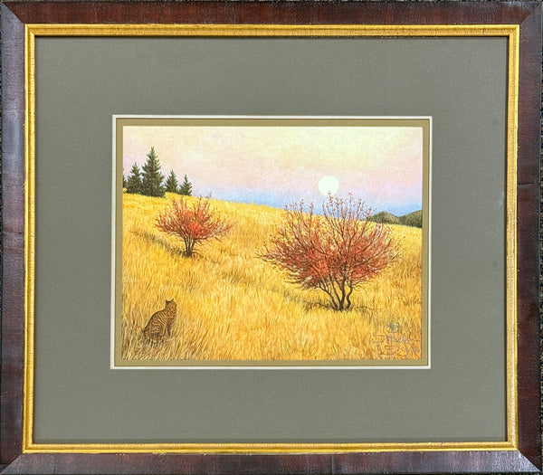 Framed Mount Jumbo Moonrise