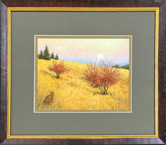 Framed Mount Jumbo Moonrise