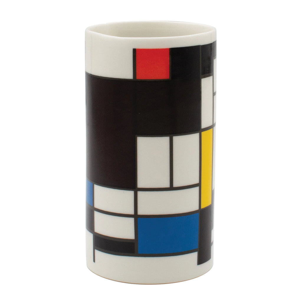 Mondrian T-Light Ceramic Candle Holder