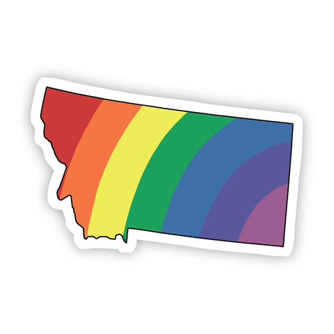 Montana Rainbow Sticker