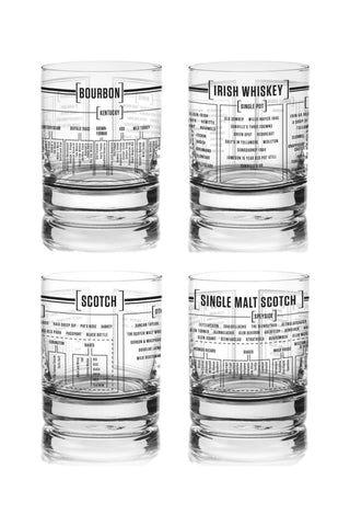 Whiskey Glass Set of 4