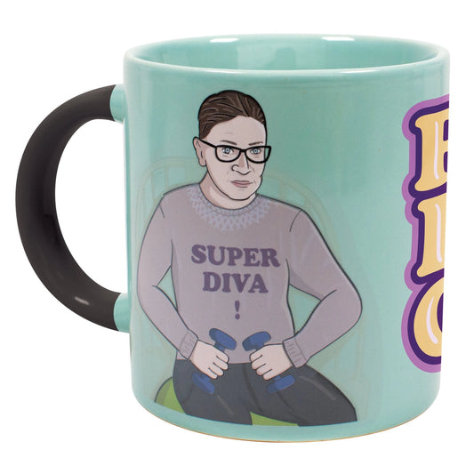 Ruth Bader Ginsburg Heat-Changing Mug