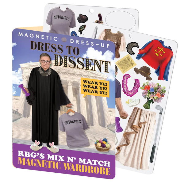 RBG (Ruth Bader Ginsburg) Magnetic Play Set