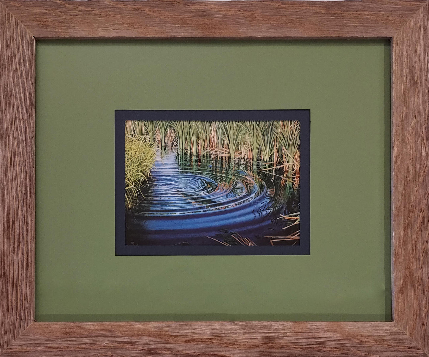 Ripple Framed Notecard