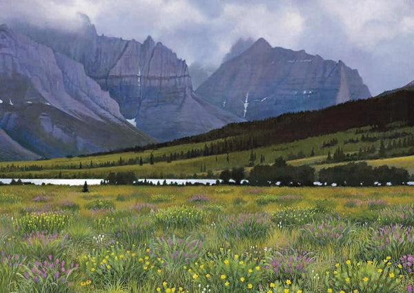 St. Mary's Meadow Framed Notecard