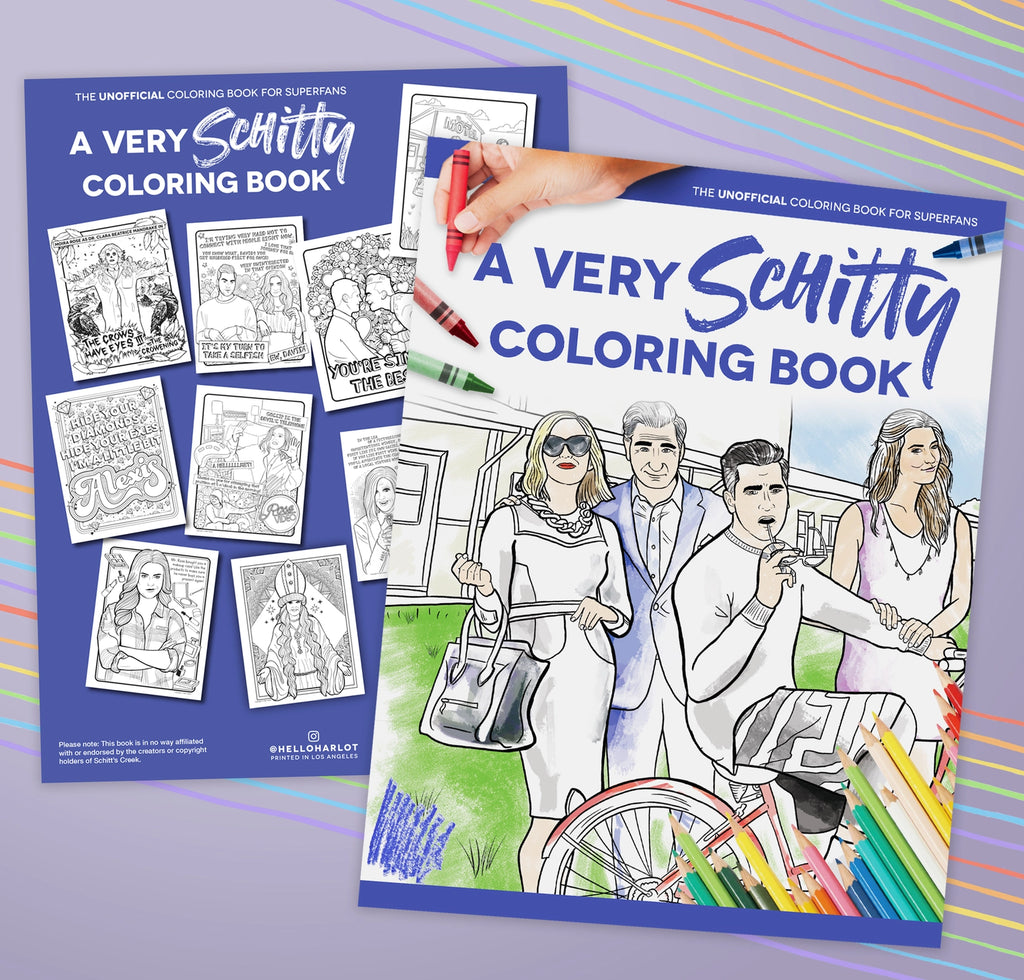 Shitt's Creek Coloring Book