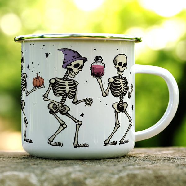 Dancing Skeleton Mug