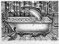 Small Pond - Black & White