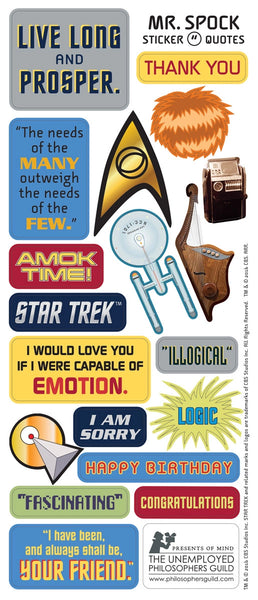 Star Trek Spock Greeting Card