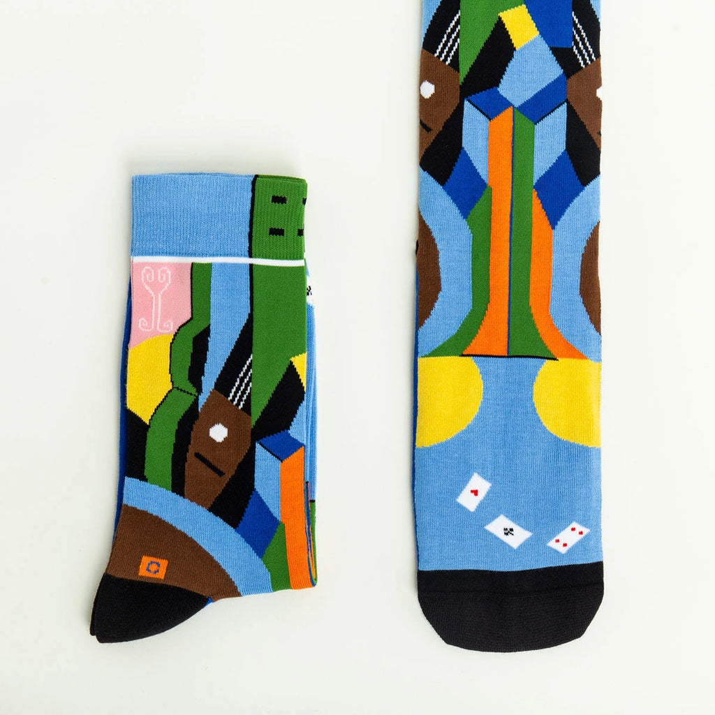 The Three Cards Socks