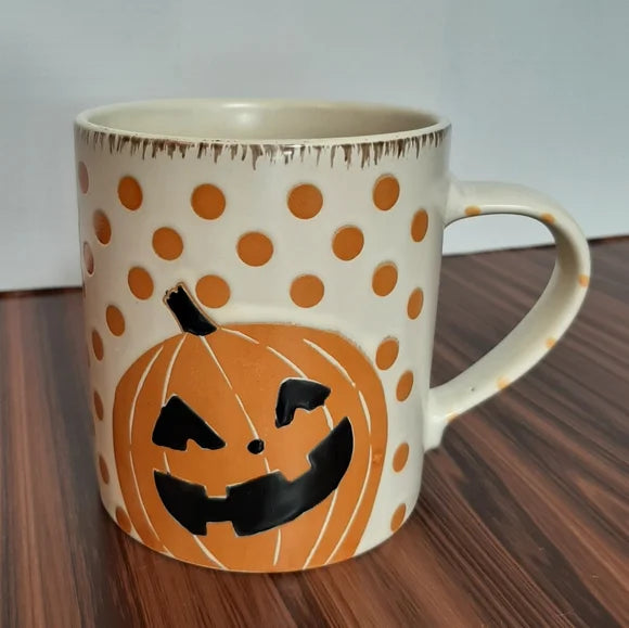 Happy Pumpkin Retro mug