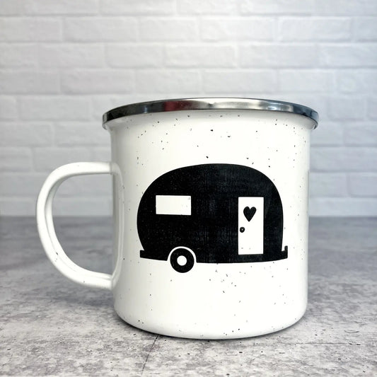 Vintage Camper Campfire Mug