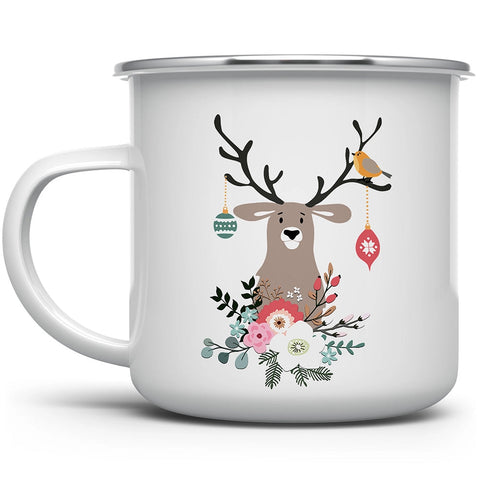 Christmas Deer Camping Mug